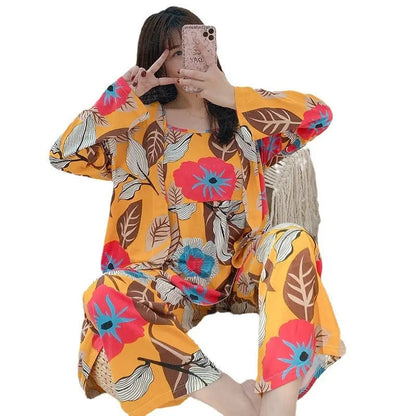 Three-piece Homewear Pajamas For Women - www.Shopthatapp.com