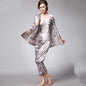 Three-piece silk pajamas for women - www.Shopthatapp.com