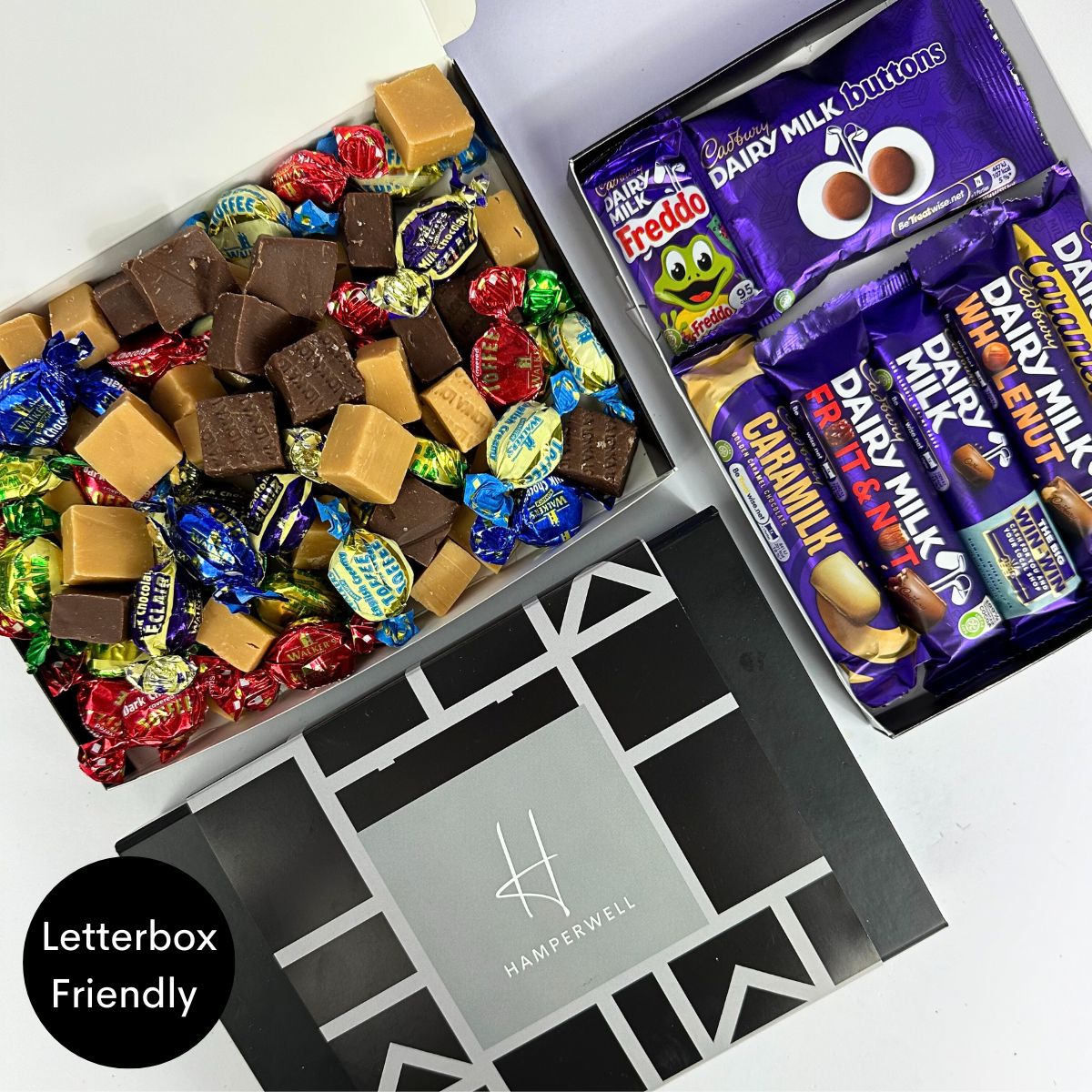 Toffee & Fudge Letterbox Gift Hamper-Food and beverage-www.Shopthatapp.com-HamperWell