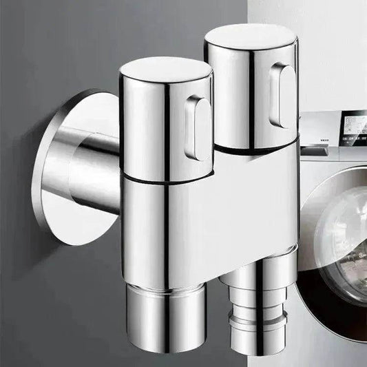 Toilet Spray Cleaner Toilet Booster Spray Gun Double Control Angle Valve Brass Faucet - www.Shopthatapp.com #