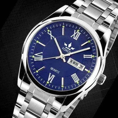 Top-grade men's quartz watches, waterproof, luminous, business belts. - www.Shopthatapp.com