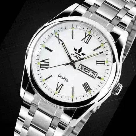 Top-grade men's quartz watches, waterproof, luminous, business belts. - www.Shopthatapp.com