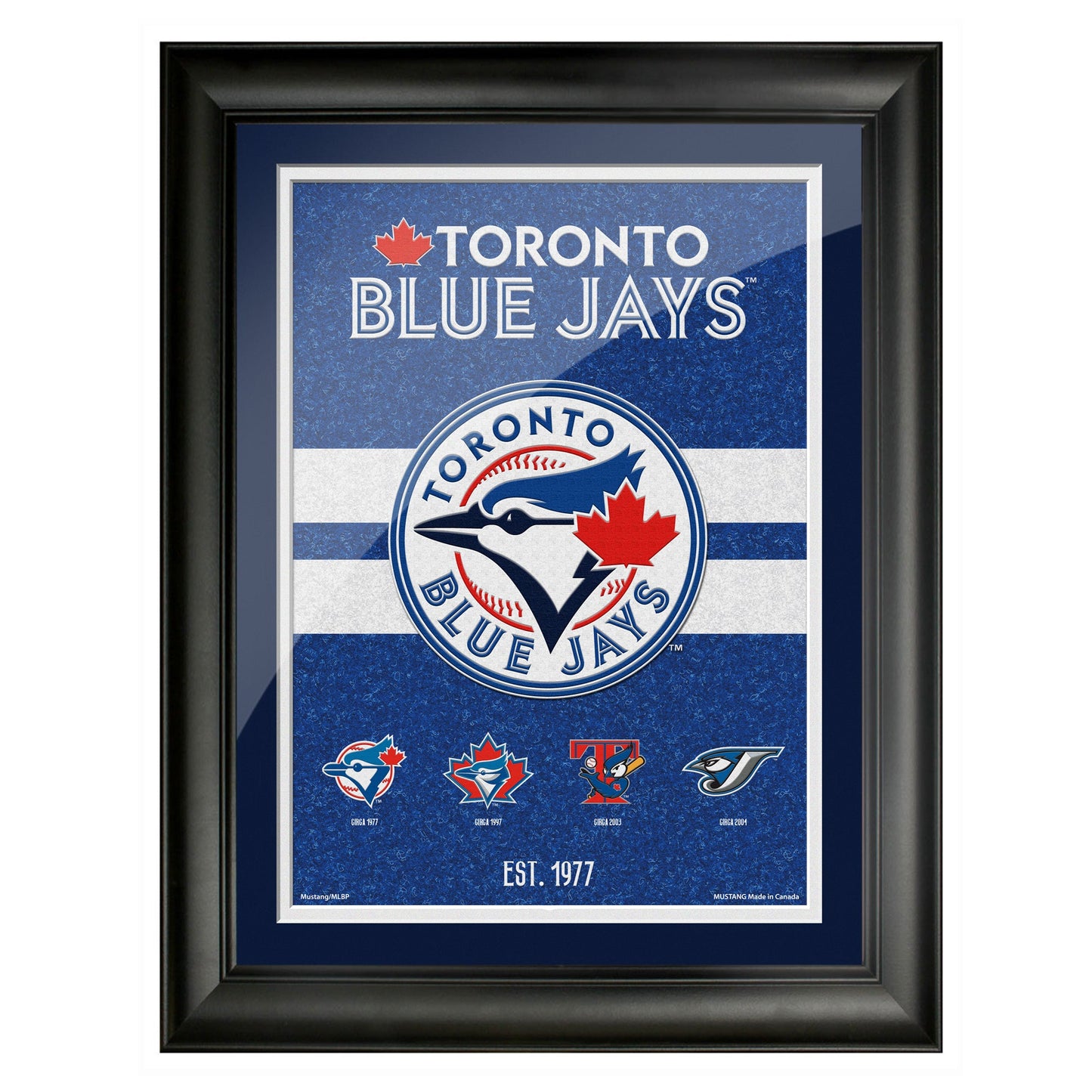 Toronto Blue Jays 12x16 Team Tradition Framed Artwork - www.Shopthatapp.com #