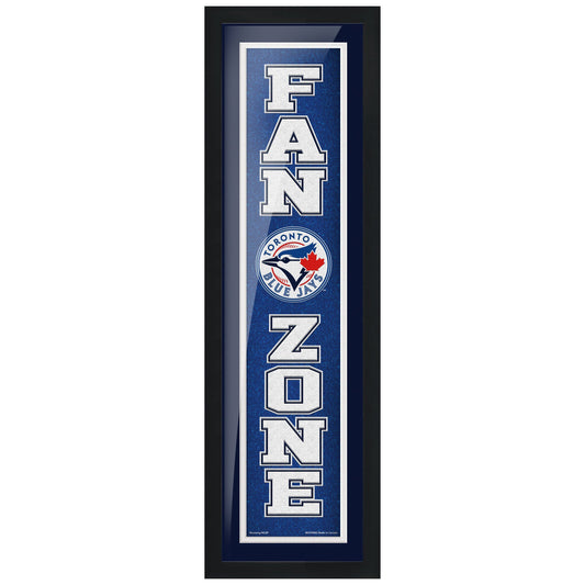 Toronto Blue Jays 6x22 Team Fan Zone Framed Artwork - www.Shopthatapp.com #