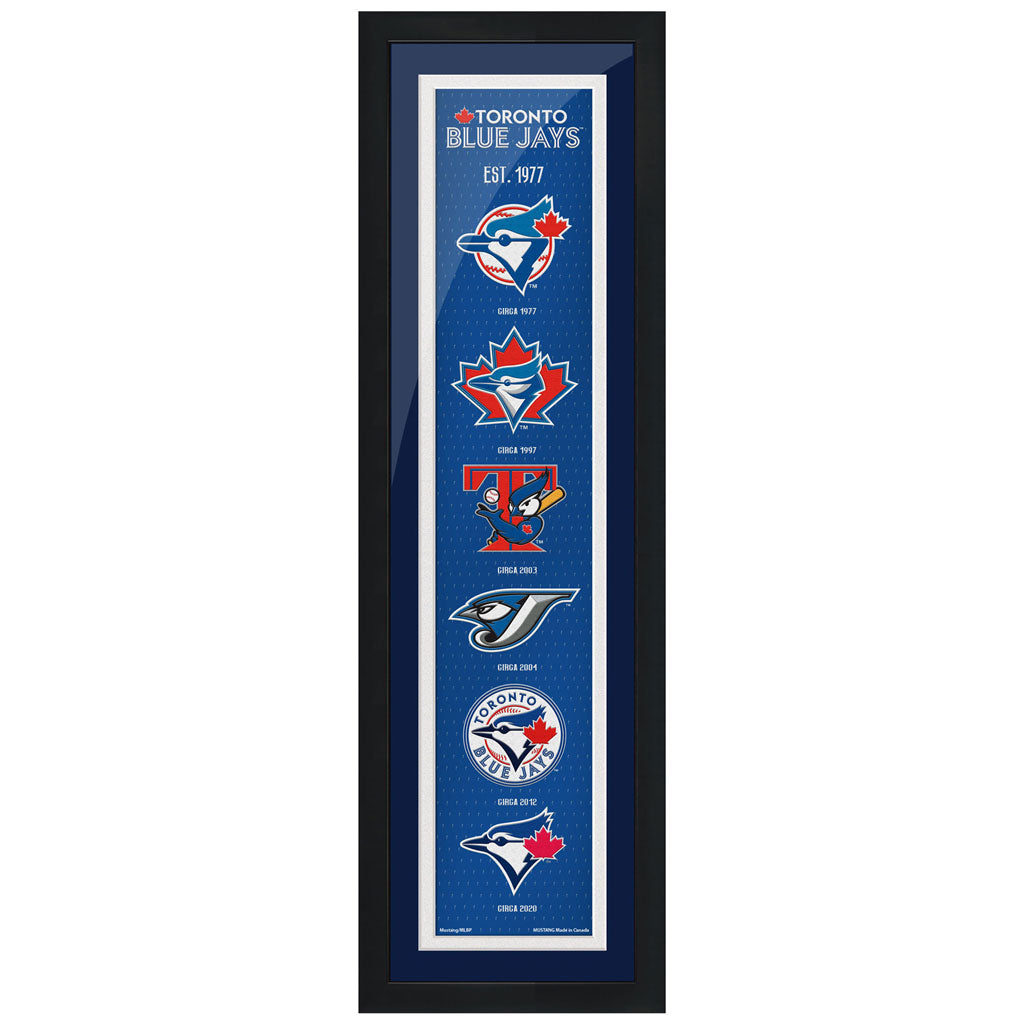 Toronto Blue Jays 6x22 Tradition Framed Sign - www.Shopthatapp.com #