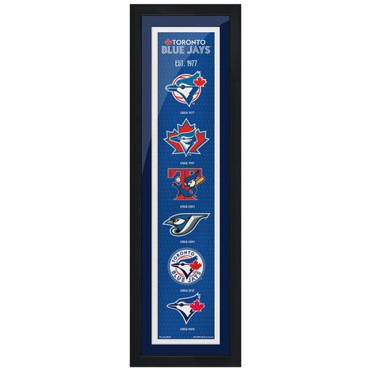 Toronto Blue Jays 6x22 Tradition Framed Sign - www.Shopthatapp.com #