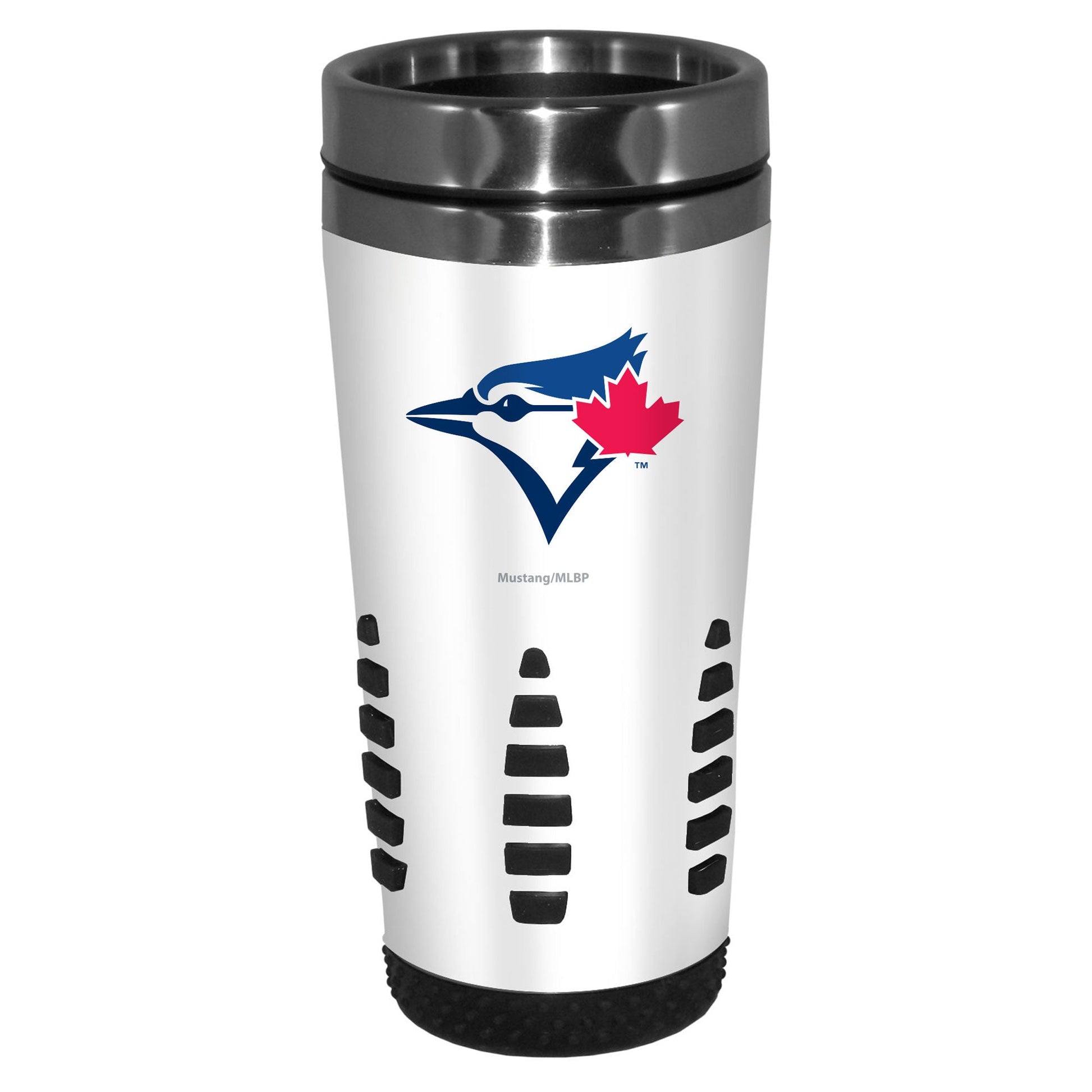 Toronto Blue Jays White Huntsville Travel Mug - www.Shopthatapp.com #