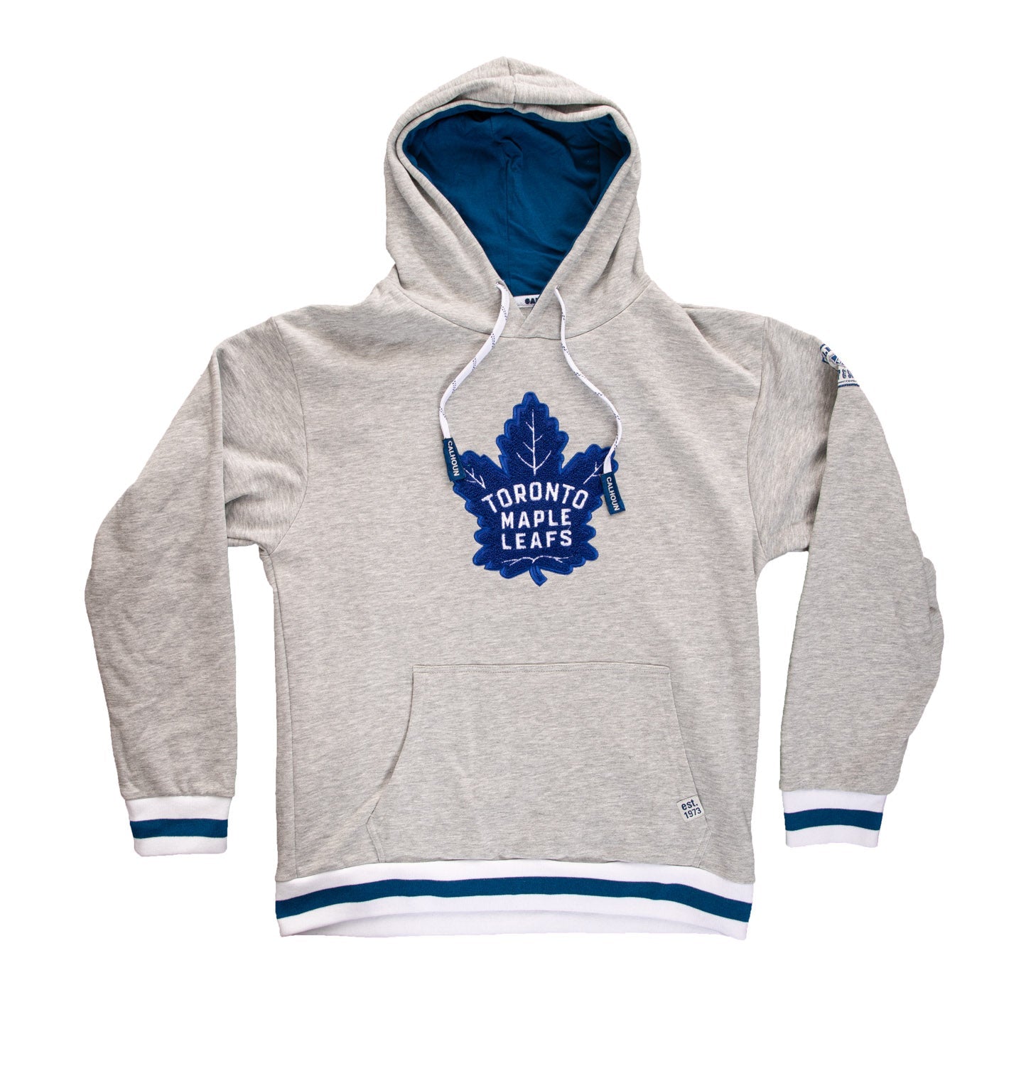 Toronto Maple Leafs "Muskoka Style" Premium Chenille Woven Logo Hoodie - www.Shopthatapp.com #