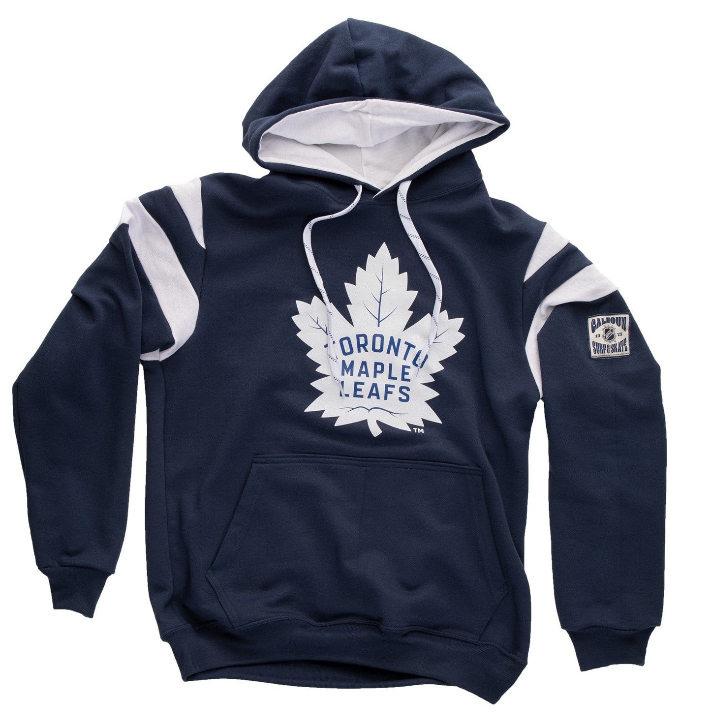 Toronto Maple Leafs Varsity Retro Style Hoodie - www.Shopthatapp.com #