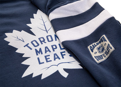 Toronto Maple Leafs Varsity Retro Style Crewneck Sweatshirt - www.Shopthatapp.com