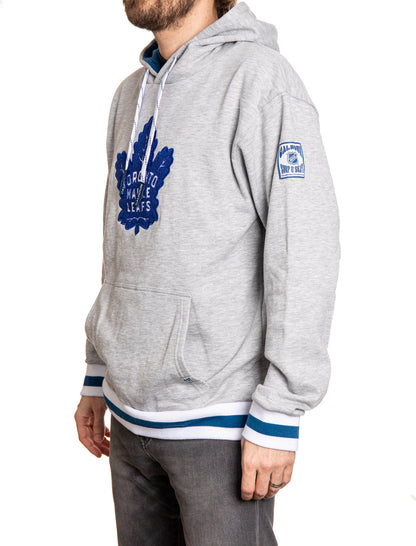 Toronto Maple Leafs "Muskoka Style" Premium Chenille Woven Logo Hoodie - www.Shopthatapp.com