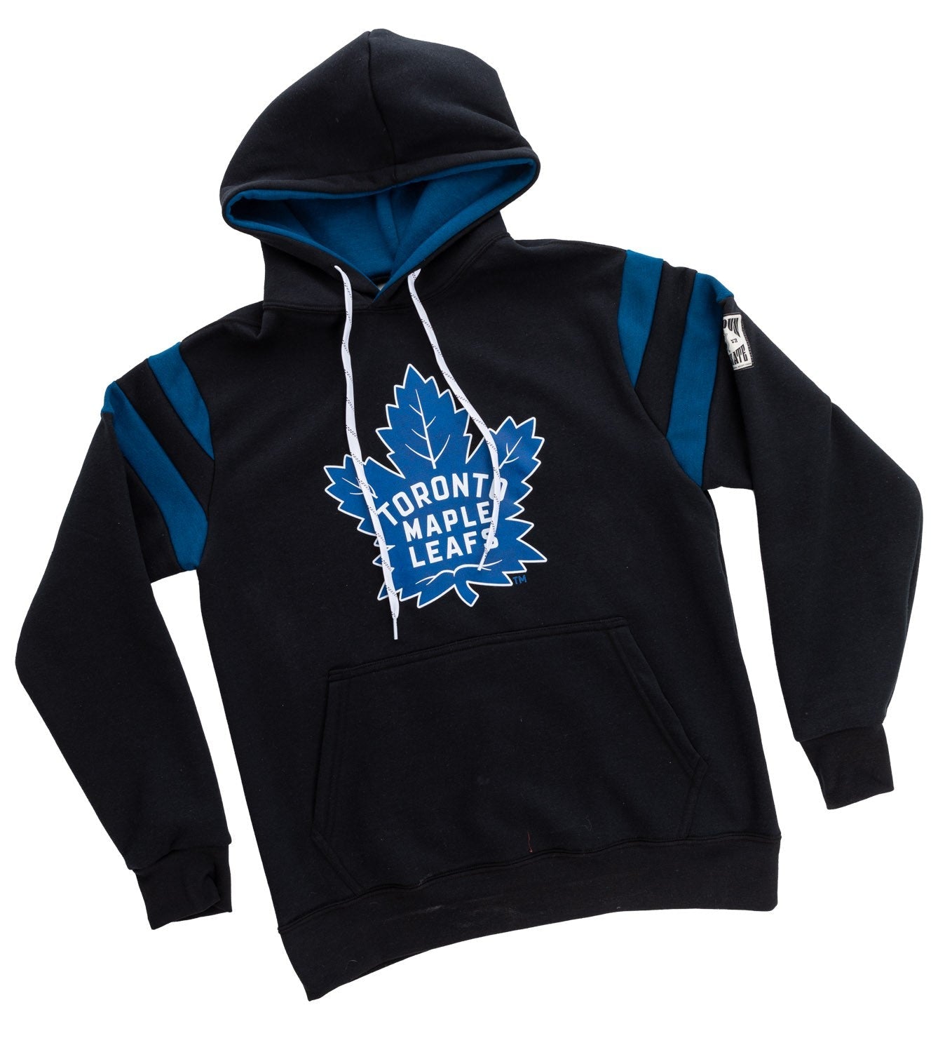 Toronto Maple Leafs Varsity Retro Style Hoodie - www.Shopthatapp.com