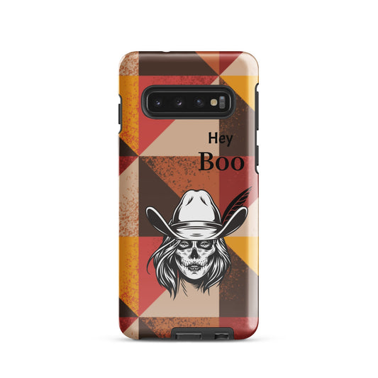 Tough case for Samsung® Hey Boo! - www.Shopthatapp.com #