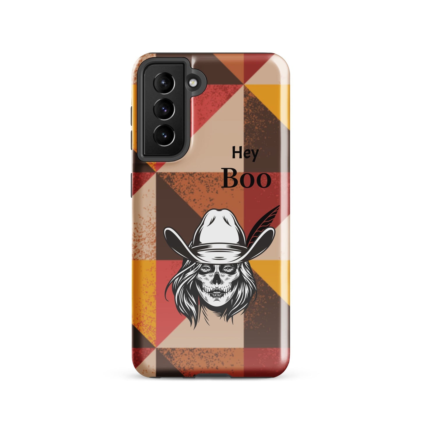 Tough case for Samsung® Hey Boo! - www.Shopthatapp.com #