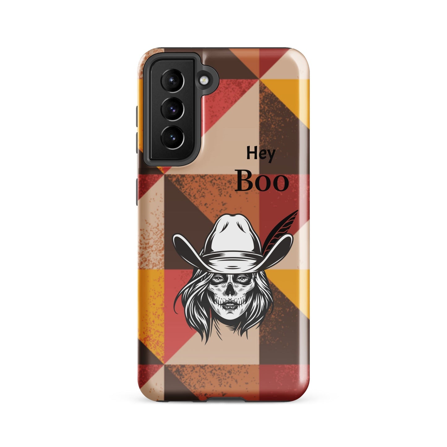 Tough case for Samsung® Hey Boo! - www.Shopthatapp.com #