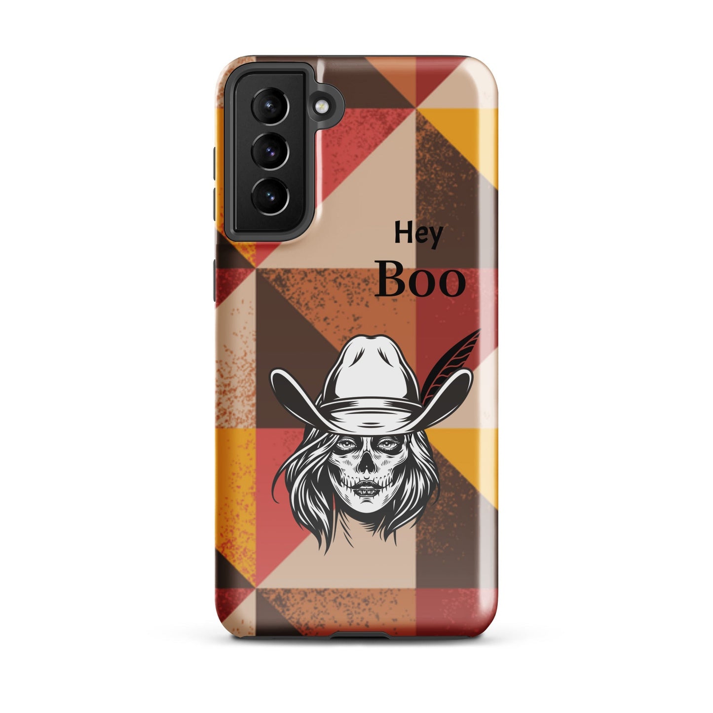 Tough case for Samsung® Hey Boo! - www.Shopthatapp.com #