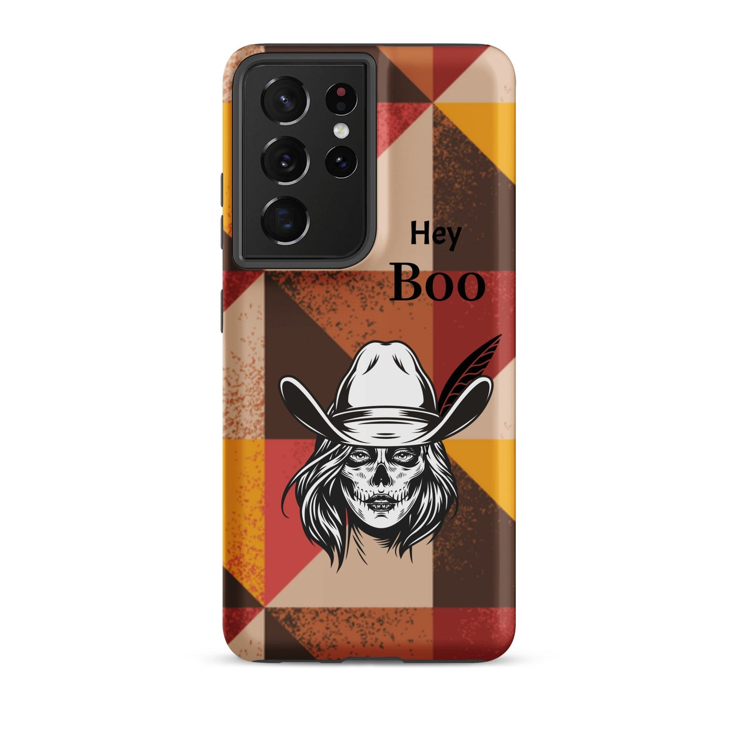 Tough case for Samsung® Hey Boo! - www.Shopthatapp.com #