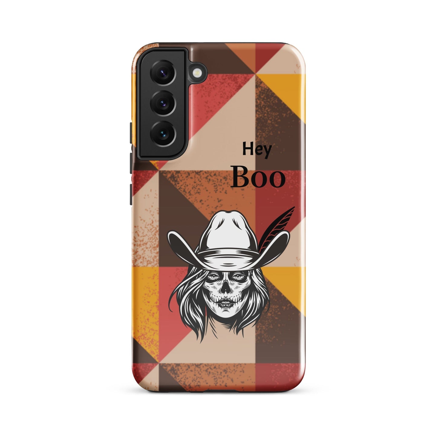 Tough case for Samsung® Hey Boo! - www.Shopthatapp.com #