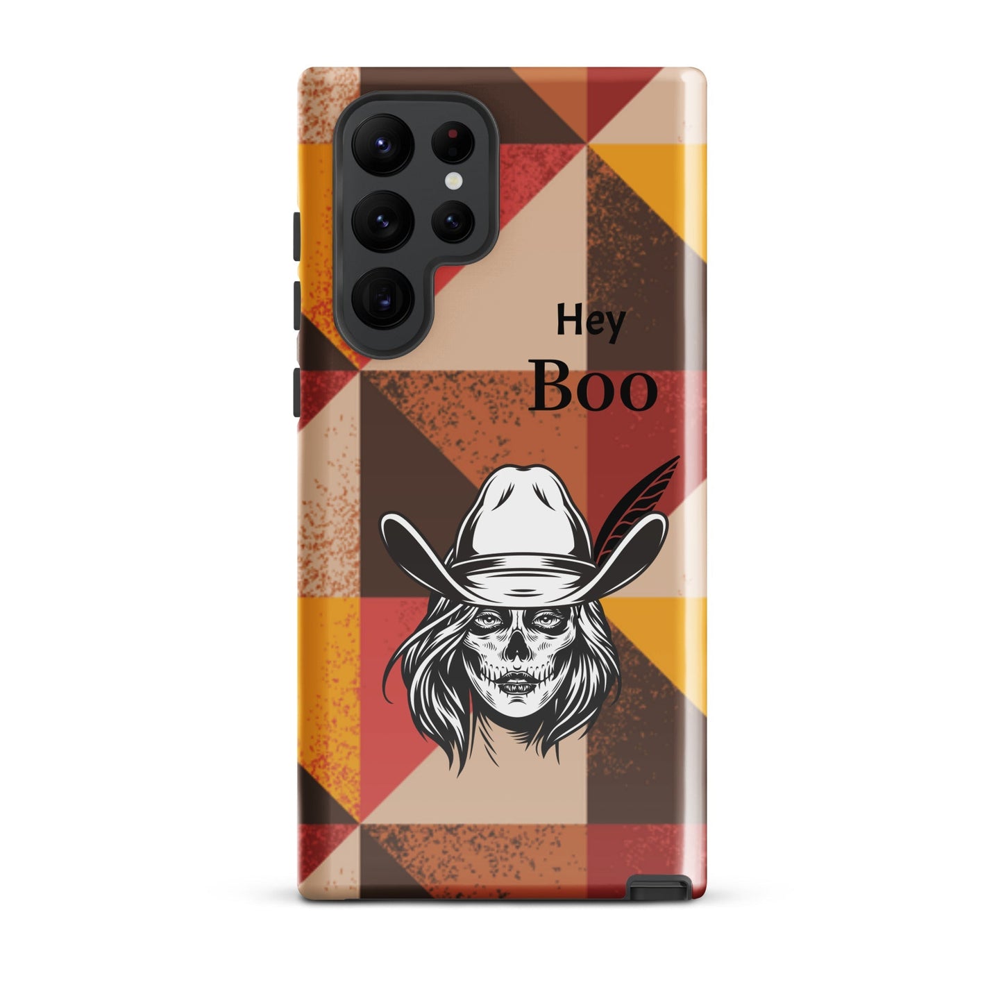 Tough case for Samsung® Hey Boo! - www.Shopthatapp.com #