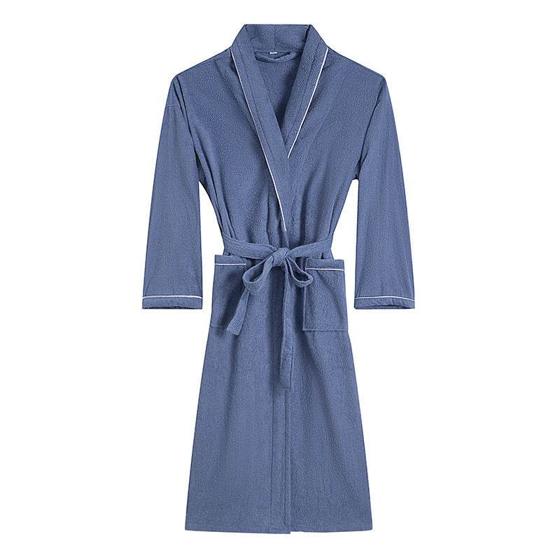 Towel Material Bathrobe Men's And Women's Pajamas - www.Shopthatapp.com #