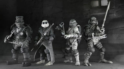 Universal Monsters x Teenage Mutant Ninja Turtles Turtles (Black & White) Action Figure 4-Pack - www.Shopthatapp.com