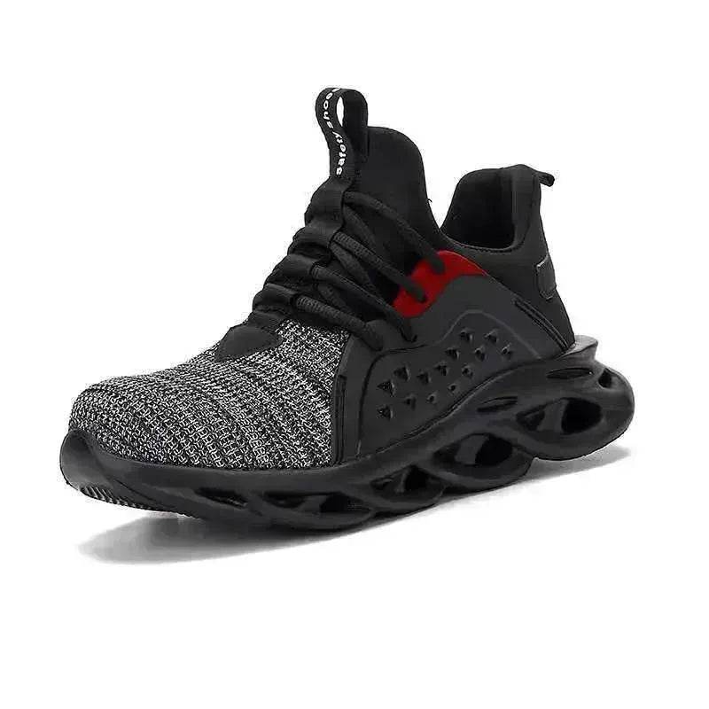 Trainers Steel Toe Cap Breathable Lightweight Smash proof Safety Shoes - www.Shopthatapp.com