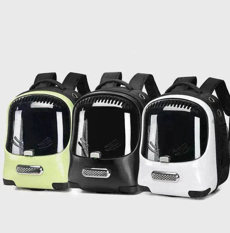 Transparent Breathable Portable Bag Expandable Trolley Backpack - www.Shopthatapp.com