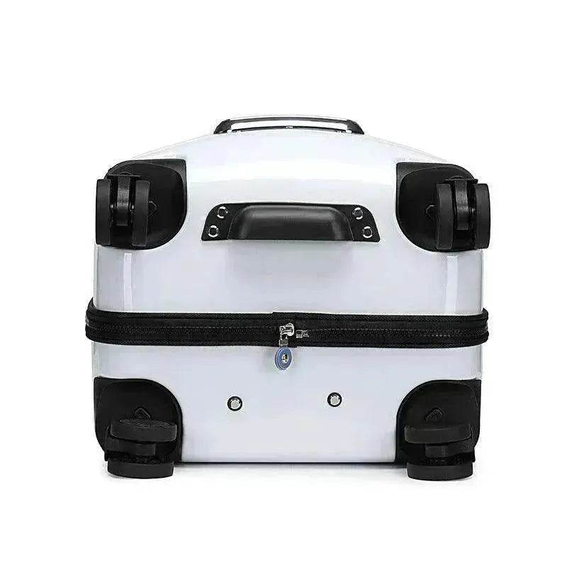 Transparent Breathable Portable Bag Expandable Trolley Backpack - www.Shopthatapp.com