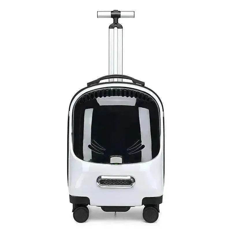 Transparent Breathable Portable Bag Expandable Trolley Backpack - www.Shopthatapp.com