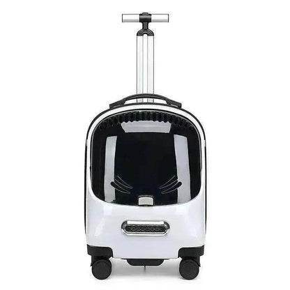 Transparent Breathable Portable Bag Expandable Trolley Backpack - www.Shopthatapp.com