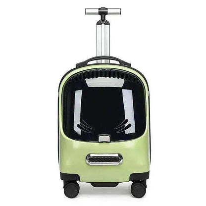 Transparent Breathable Portable Bag Expandable Trolley Backpack - www.Shopthatapp.com