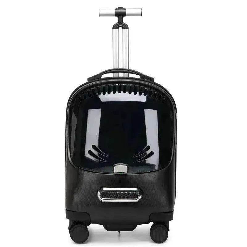 Transparent Breathable Portable Bag Expandable Trolley Backpack - www.Shopthatapp.com