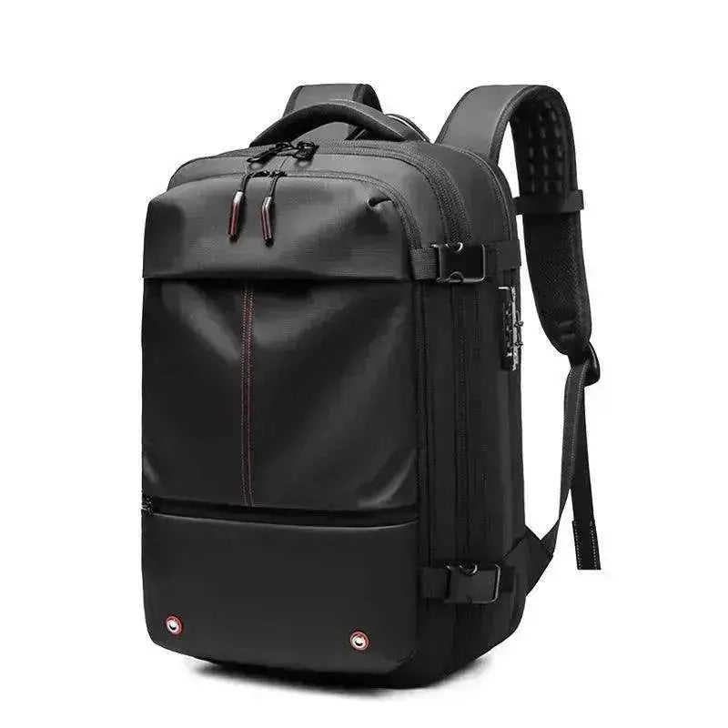 Travel Backpack Men's Business Multifunction Computer Bag Vacuum Compression Large-capacity Backpack - www.Shopthatapp.com