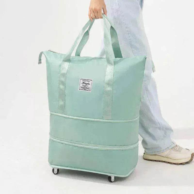 Travel Bag: Double-Layer Dry/Wet Separation - www.Shopthatapp.com