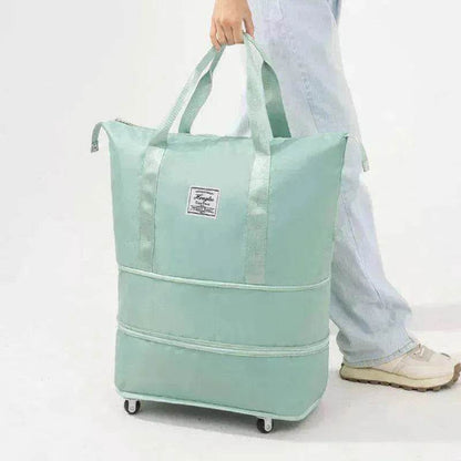 Travel Bag: Double-Layer Dry/Wet Separation - www.Shopthatapp.com