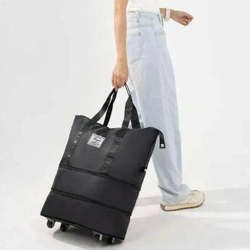 Travel Bag: Double-Layer Dry/Wet Separation - www.Shopthatapp.com