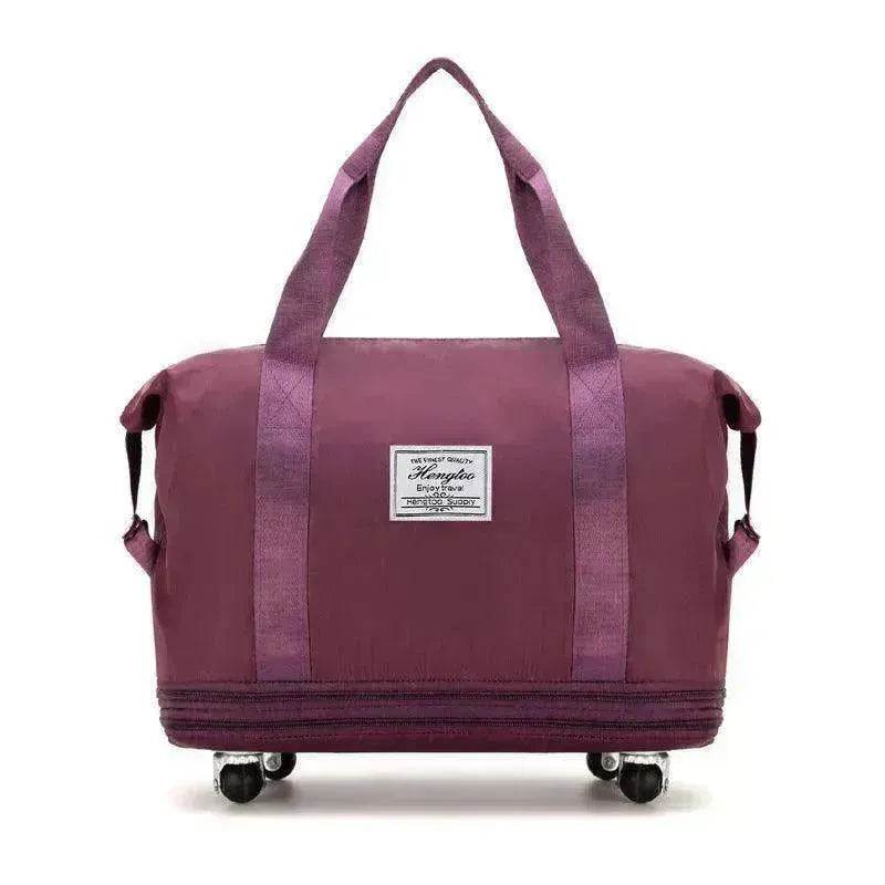 Travel Bag: Double-Layer Dry/Wet Separation - www.Shopthatapp.com