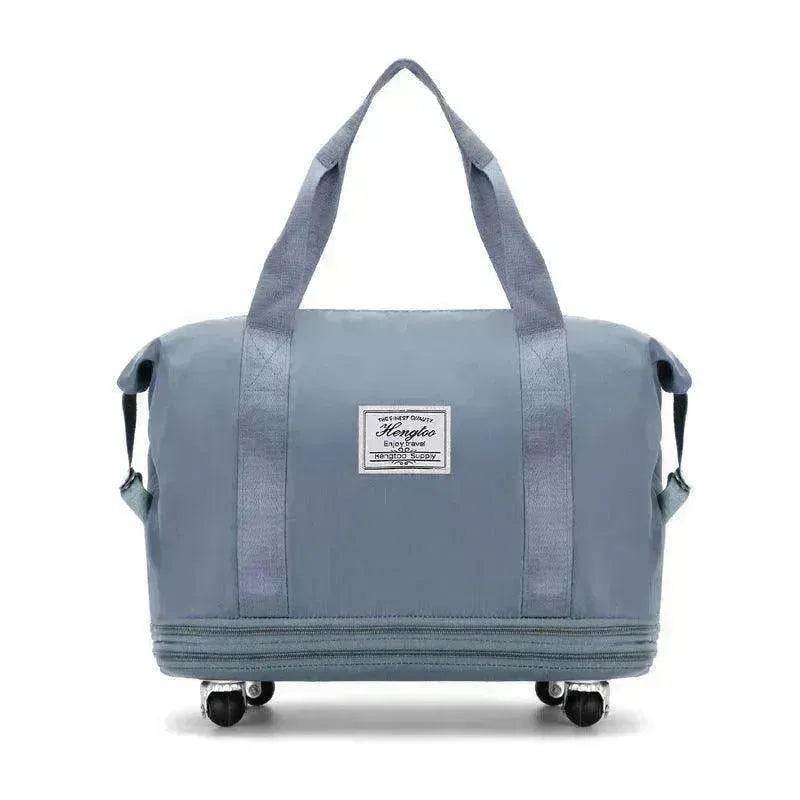 Travel Bag: Double-Layer Dry/Wet Separation - www.Shopthatapp.com