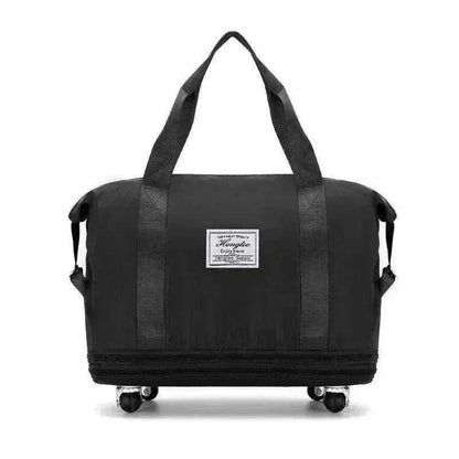 Travel Bag: Double-Layer Dry/Wet Separation - www.Shopthatapp.com