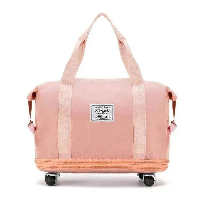 Travel Bag: Double-Layer Dry/Wet Separation - www.Shopthatapp.com