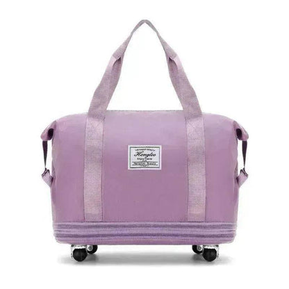 Travel Bag: Double-Layer Dry/Wet Separation - www.Shopthatapp.com