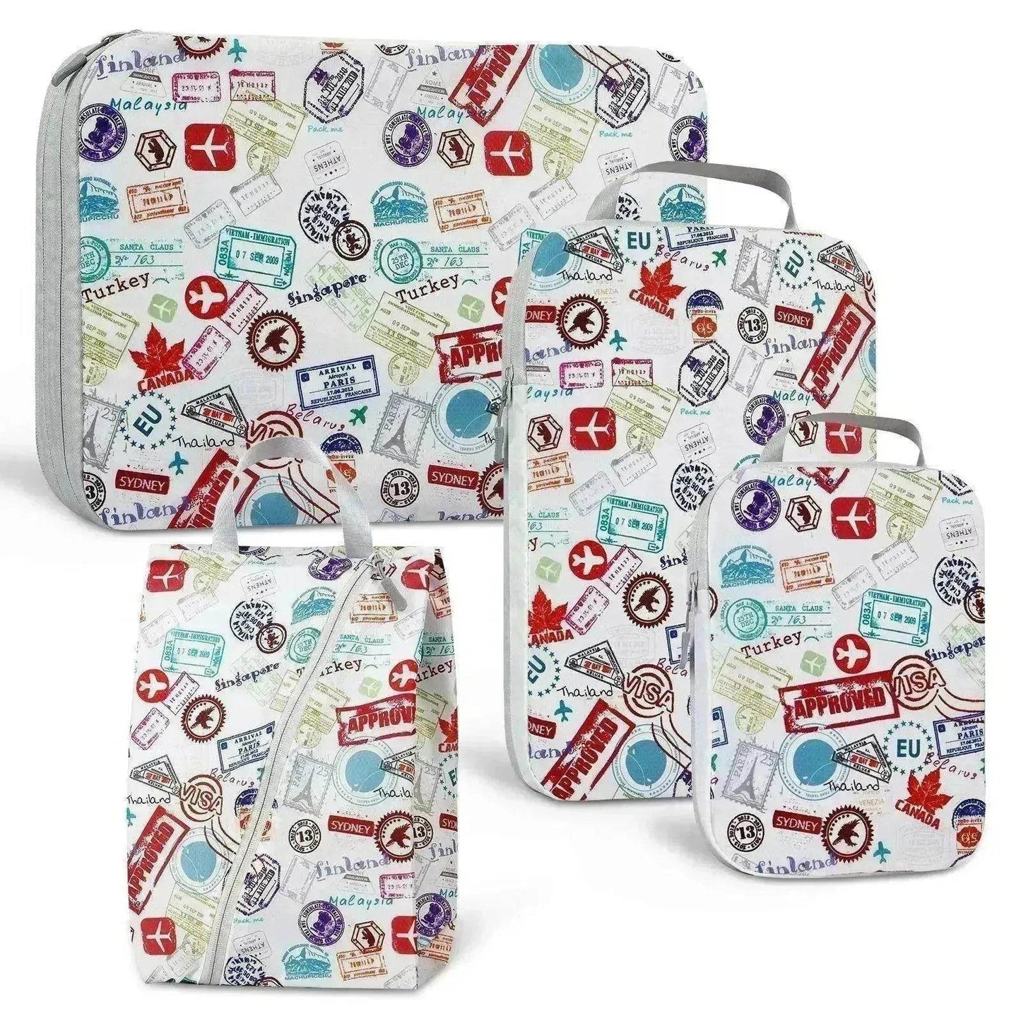 Travel Compression Storage Bag Four-piece Set - www.Shopthatapp.com
