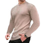 Trend Crew-neck Pullover Loose Knitted Long-sleeved Cotton Top - www.Shopthatapp.com
