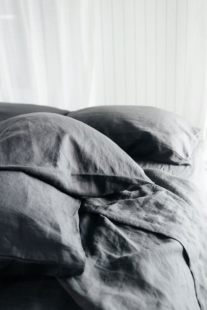 Trieste Sheet Set-Comforters blanket, etc.-www.Shopthatapp.com-Size:Queen-Color:Dark Grey-Shop Linen Way