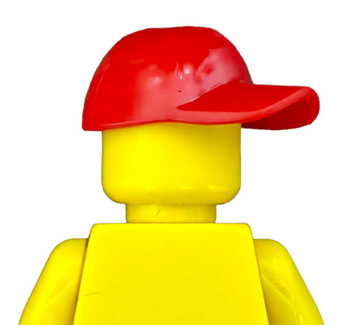 LEGO 6032178 HELLROTE KAPPE - UB1370