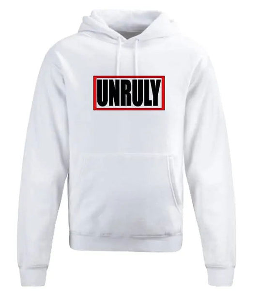 UNRULY HOODIE-Him and her coats-www.Shopthatapp.com-Colours:White-Sizes:4X-Large-MK Smith's Shop
