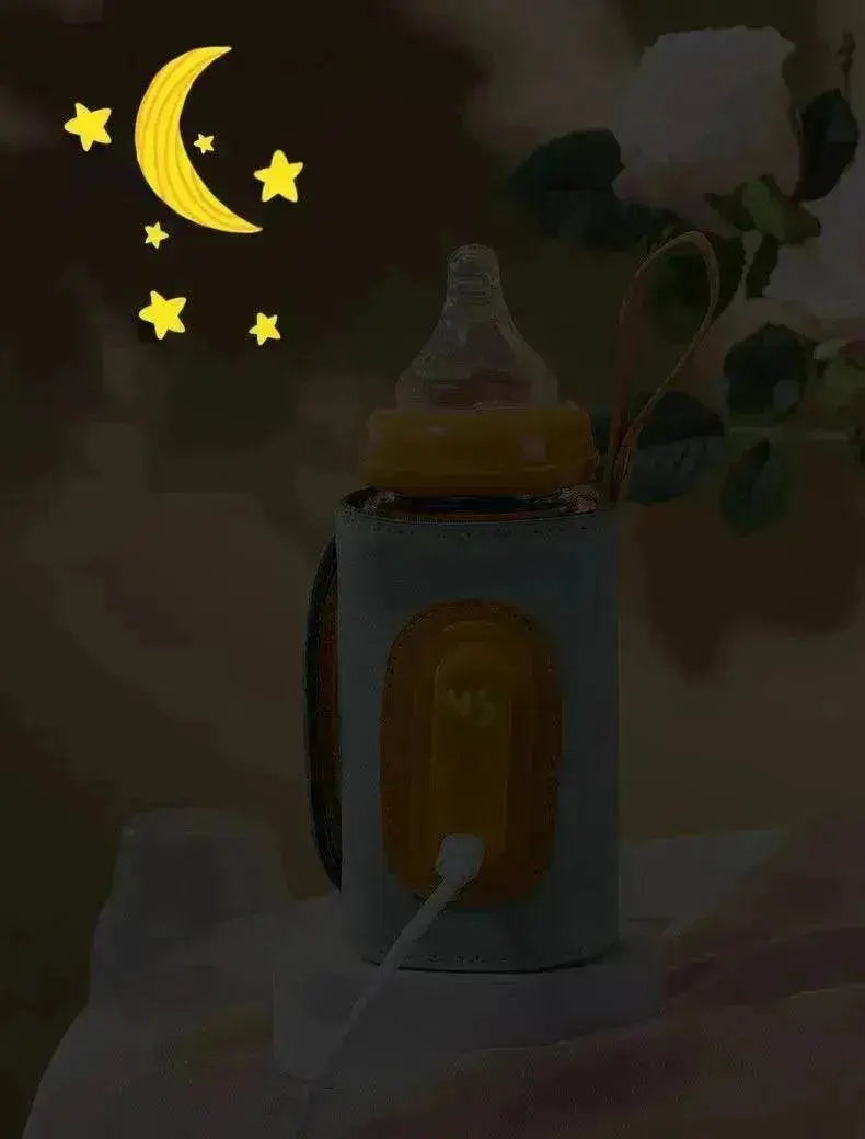 USB Intelligent Temperature Control Portable Milk Bottle Insulation Cover - www.Shopthatapp.com