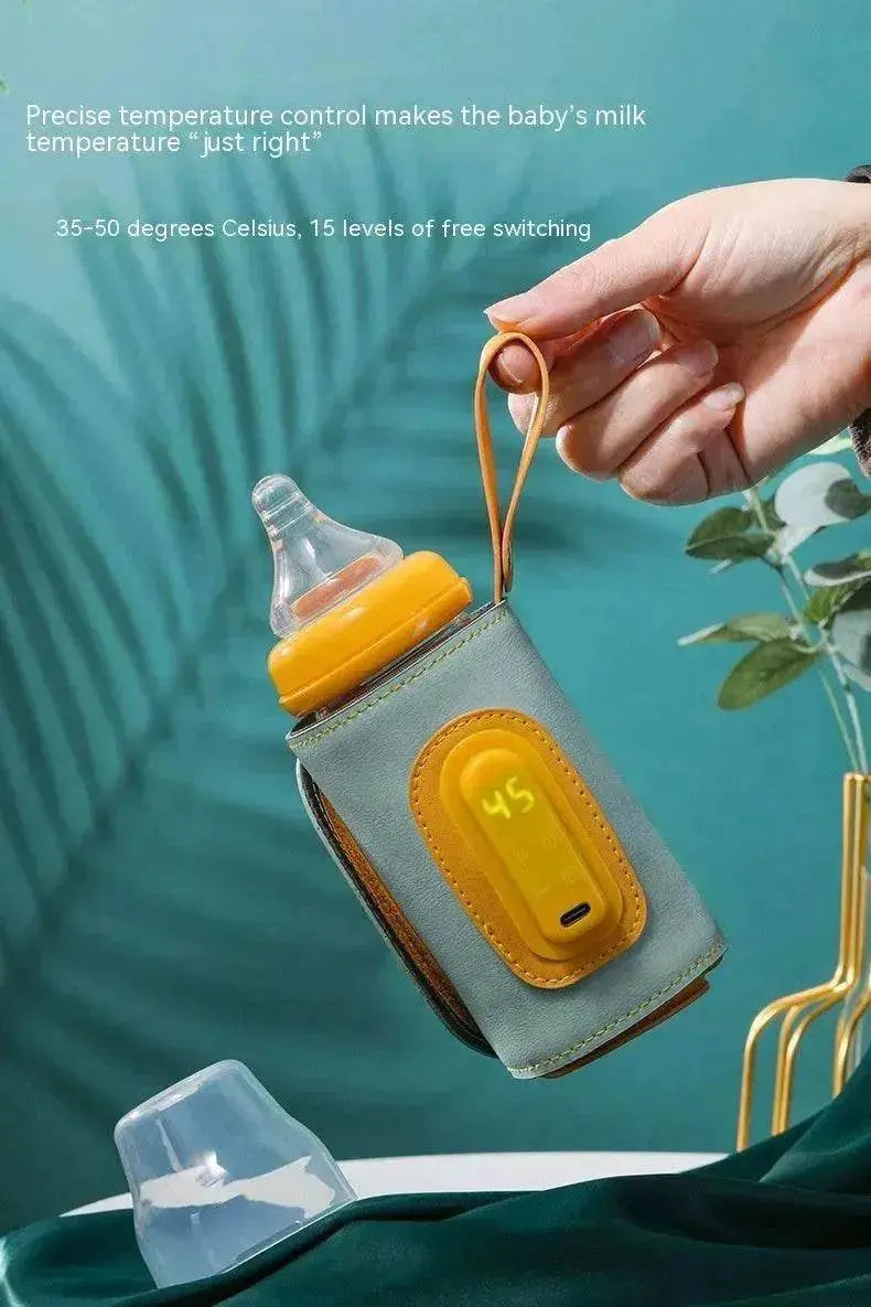USB Intelligent Temperature Control Portable Milk Bottle Insulation Cover - www.Shopthatapp.com