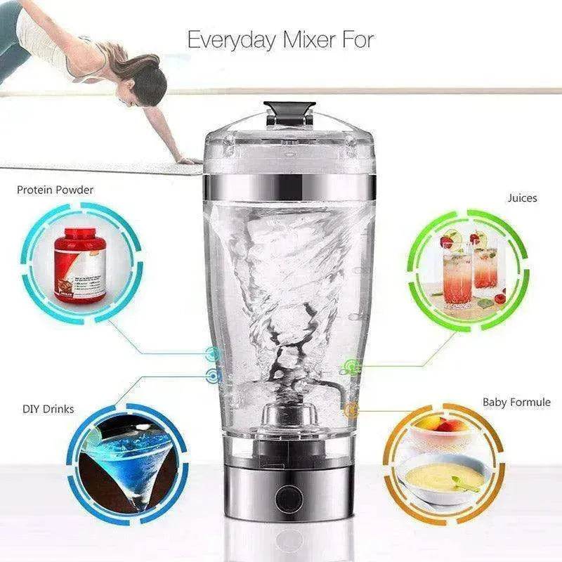 USB Protein Mixer: Blend in Seconds - www.Shopthatapp.com