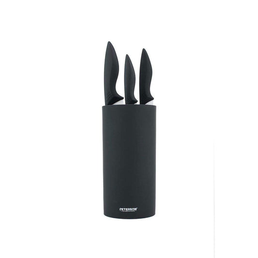 UTILITY KNIFE BLOCK (Round/Black) - Www.Shopthatapp.com